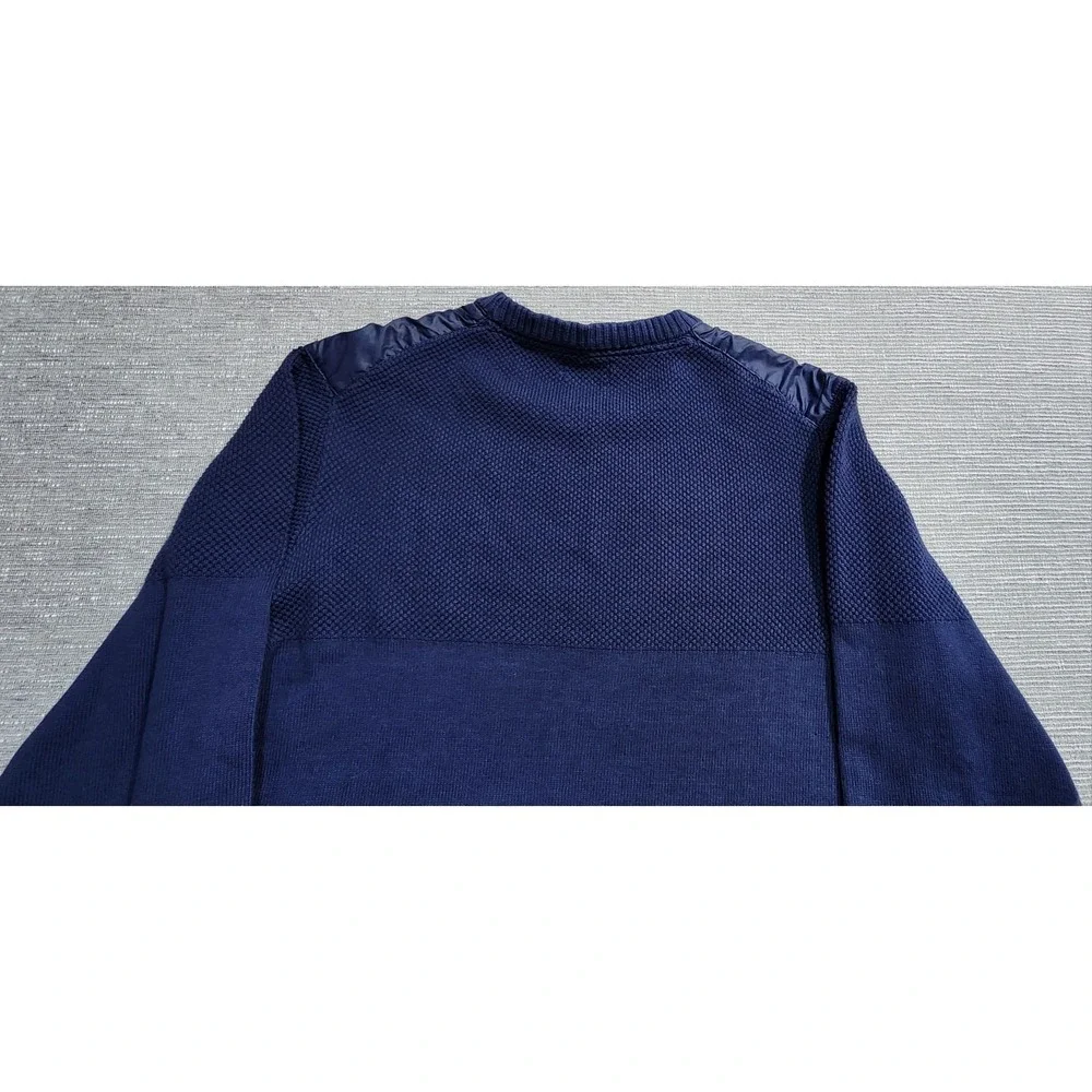 IZOD Navy Crewneck Sweater Knit Long Sleeve XL Tall NWT‎